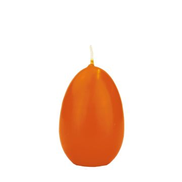 Velas de Pascua LEONITA, naranjas, 9 cm, 6 cm, 16 h - Fabricadas en Alemania