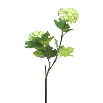 Rama decorativa de viburnum ALUO, verde claro, 50cm