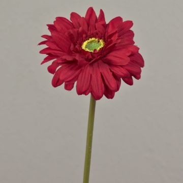 Gerbera artificial QIUDONG, roja, 50cm