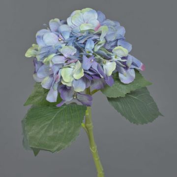 Hortensia artificial FUXIANG, azul-morado, 50cm