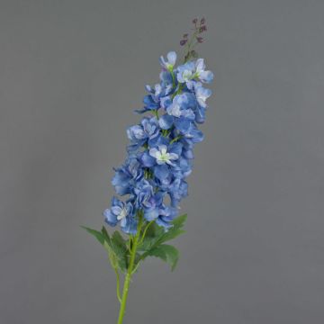 Flor artificial de delphinium JINGMUO, azul oscuro, 90cm