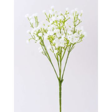 Arbusto artificial de gypsophila CECILIA, blanco, 30cm, Ø1cm
