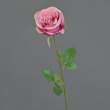 Rosa artificial RUYUN, rosa, 45cm