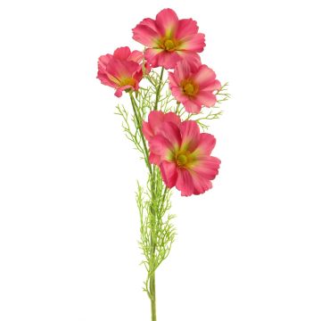 Rama artificial de cosmos YUNIAN, rosa, 75cm