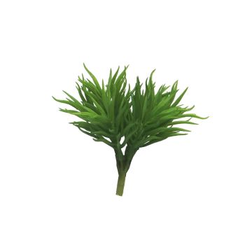 Crassula tetragona artificial DONG en varilla de ajuste, verde, 15cm