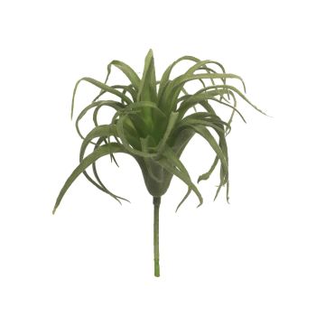 Tillandsia Stricta artificial YUXIAN en varilla de ajuste, verde, 17cm