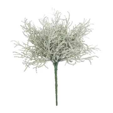 Planta falsa de santolina CHENJIA, varilla de ajuste, gris-blanco, 25cm