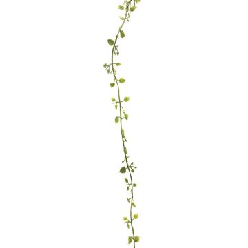 Guirnalda artificial de Muehlenbeckia JIAMIN, verde-gris, 240cm
