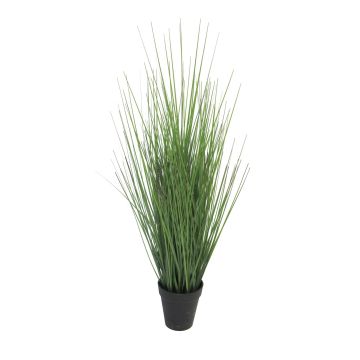 Hierba falsa de pasto varilla LIFANG en maceta decorativa, verde, 60cm