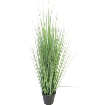 Hierba falsa de pasto varilla LIFANG en maceta decorativa, verde, 115cm