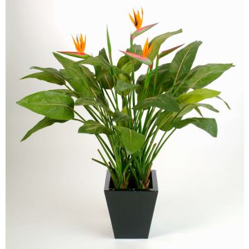 Strelitzia artificial SANURA, naranja-violeta, 130cm, 18x25cm Strelitzia artificial SANURA, naranja-violeta, 130cm, 18x25cm