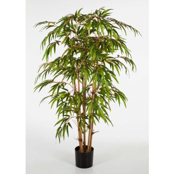 Arbusto bambú artificial HIROSHI, tronco bambú real, verde, 90cm Arbusto bambú artificial HIROSHI, tronco bambú real, verde, 90cm