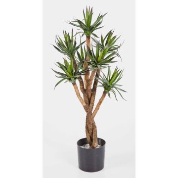 Agave artificial AVAN tronco real, verde, 70cm