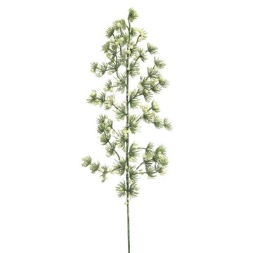 Rama decorativa de alerce LIHEJIA, nevada, bayas, verde-blanco, 70cm Rama decorativa de alerce LIHEJIA, nevada, bayas, verde-blanco, 70cm