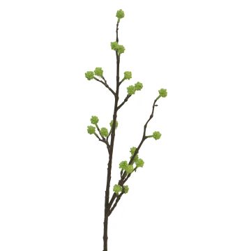 Rama artificial de aciano LIANGAN con capullos, verde, 60cm