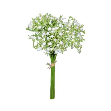 Ramo de gypsophila artificial CECILIA, blanco, 30cm