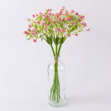 Ramo de gypsophila artificial CECILIA, rosa, 30cm, Ø17cm