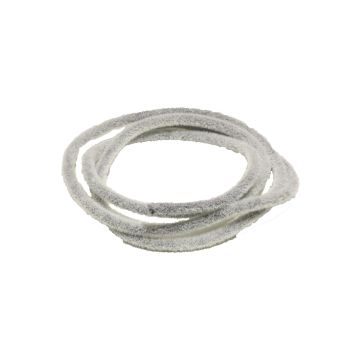 Liana decorativa LINJIE con musgo, blanca, 180cm