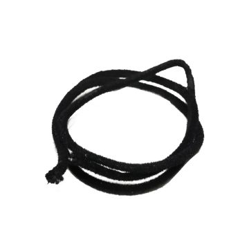 Liana decorativa LINJIE con musgo, negra, 180cm