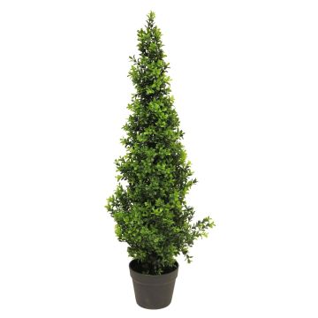 Pirámide de boj artificial TOM, en maceta, 90cm Pirámide de boj artificial TOM, en maceta, 90cm