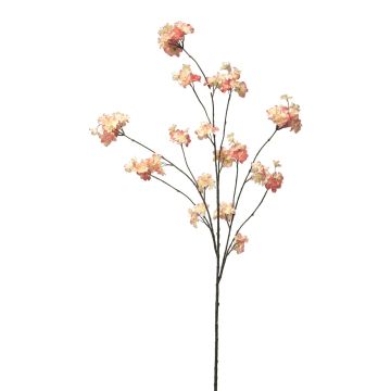 Rama artificial de ciruelo OUNALI con flores, rosa-crema, 125cm