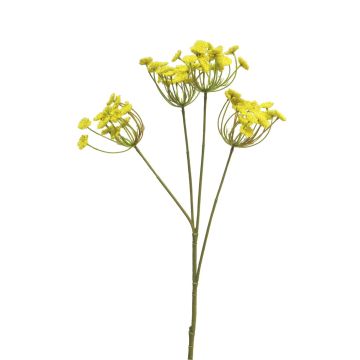 Rama artificial de eneldo LITIAN, amarillo, 70cm