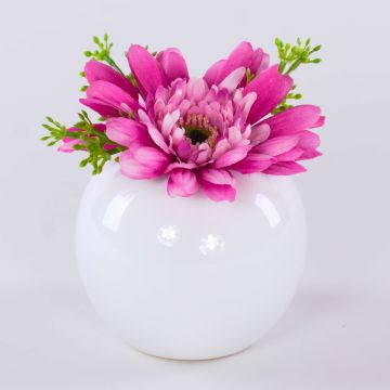 Gerbera sintética IMINA, rosa-lila, 12cm, Ø15cm Gerbera sintética IMINA, rosa-lila, 12cm, Ø15cm
