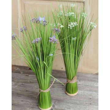 Hierba artificial FINLAY, Gypsophila, mariposa, blanco, 70cm