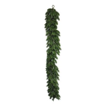 Exuberante Guirnalda artificial de abeto FEILAN, verde, 110cm