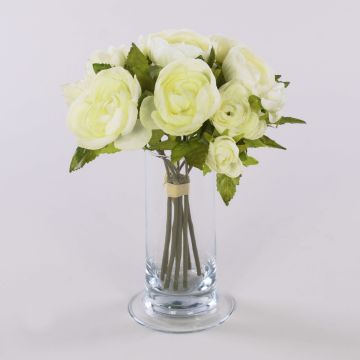 Ramo de flores artificiales Ranunculus TONIE, crema, 20cm, Ø20cm Ramo de flores artificiales Ranunculus TONIE, crema, 20cm, Ø20cm