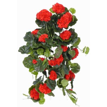 Geranio colgante artificial ANTON vara de fijación, rojo, 65cm, Ø5-8cm Geranio colgante artificial ANTON vara de fijación, rojo, 65cm, Ø5-8cm