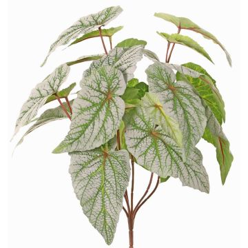 Begonia artificial DIKTIS en varilla, verde-gris, 35cm Begonia artificial DIKTIS en varilla, verde-gris, 35cm
