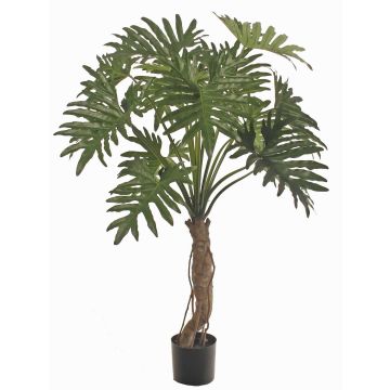 Planta artificial filodendro Selloum DONIS, tronco artificial, 150cm