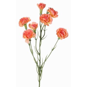 Rama artificial de clavel PIARA, salmón, 60cm, Ø3-5cm Rama artificial de clavel PIARA, salmón, 60cm, Ø3-5cm