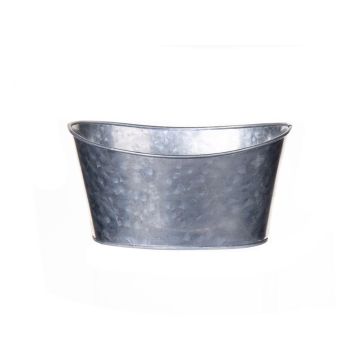 Jardinera ALBRADE, zinc, plateado, 19 x 12 x 9 cm Jardinera ALBRADE, zinc, plateado, 19 x 12 x 9 cm