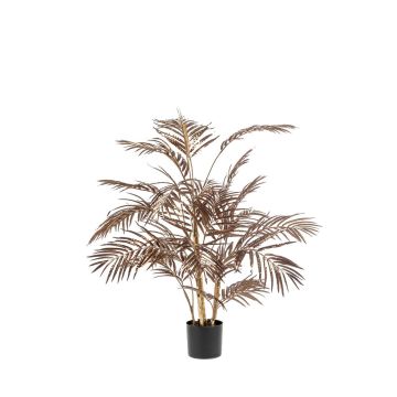 Palmera artificial Areca PARADISA, bronce metalizado, 105 cm
