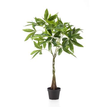 Árbol artificial Pachira ALEC, troncos artificiales, 90 cm