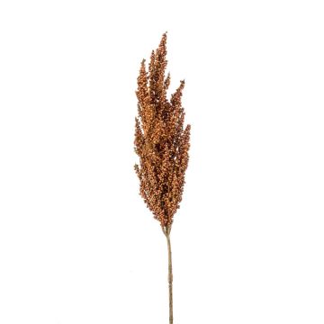 Rama artificial de sorgo VANCE con espigas, marrón claro, 80 cm