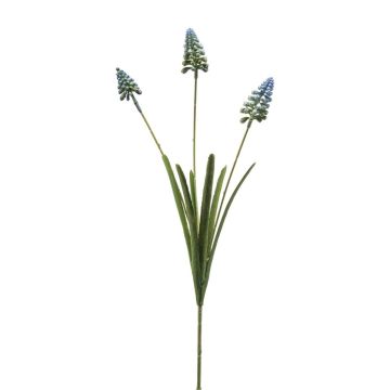 Rama decorativa de jacinto de uva ROPINA, azul verdoso, 55 cm Rama decorativa de jacinto de uva ROPINA, azul verdoso, 55 cm
