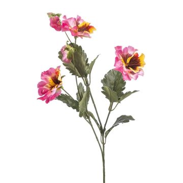 Rama artificial de pensamientos SKAILA, rosa-amarillo, 55 cm Rama artificial de pensamientos SKAILA, rosa-amarillo, 55 cm