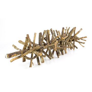 Madera de vid GRAZY VINO, atada, marrón, 60 x 20 cm Madera de vid GRAZY VINO, atada, marrón, 60 x 20 cm