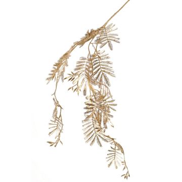 Rama de mimosa artificial RENGU, dorada, 110 cm
