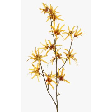 Rama artificial de hamamelis ORAFA con flores, amarilla, amarillo ocre, 80cm, Ø4-8cm Rama artificial de hamamelis ORAFA con flores, amarilla, amarillo ocre, 80cm, Ø4-8cm