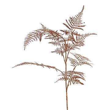Rama decorativa de espárrago plumosus GIONA, cobre, 85 cm