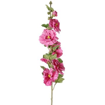 Malva artificial ILJANA, malva, 85 cm, Ø 3-8 cm