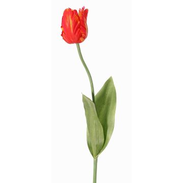 Flor artificial tulipán papagayo UAKARI, rojo-naranja-verde, 65cm, Ø6cm Flor artificial tulipán papagayo UAKARI, rojo-naranja-verde, 65cm, Ø6cm