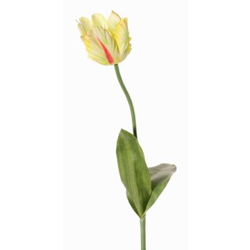 Flor artificial tulipán papagayo UAKARI, amarillo-verde-fucsia, 65cm, Ø6cm Flor artificial tulipán papagayo UAKARI, amarillo-verde-fucsia, 65cm, Ø6cm