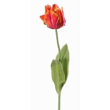 Flor artificial tulipán papagayo UAKARI, rojo-fucsia-naranja-verde, 65cm, Ø6cm Flor artificial tulipán papagayo UAKARI, rojo-fucsia-naranja-verde, 65cm, Ø6cm