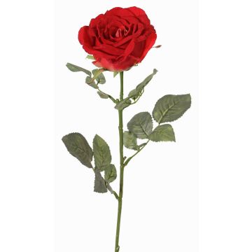 Rosa artificial HUSA, rojo, 75cm, Ø10cm Rosa artificial HUSA, rojo, 75cm, Ø10cm