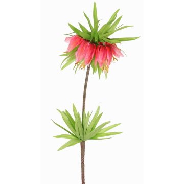Flor artificial corona imperial IMST, rosa, 65cm, Ø11cm Flor artificial corona imperial IMST, rosa, 65cm, Ø11cm